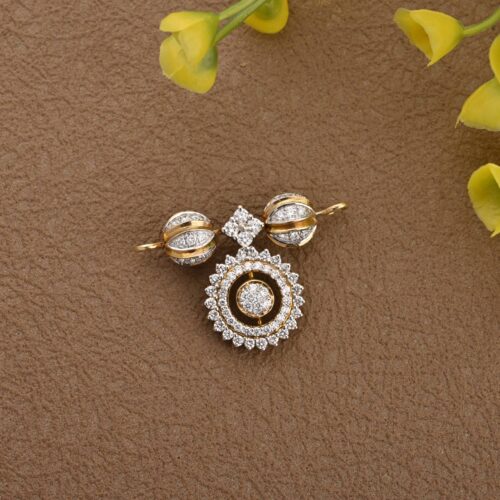 Traditional Diamond M.S. Pendant