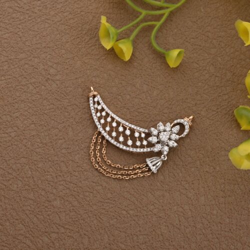 Modern Diamond M.S. Pendant
