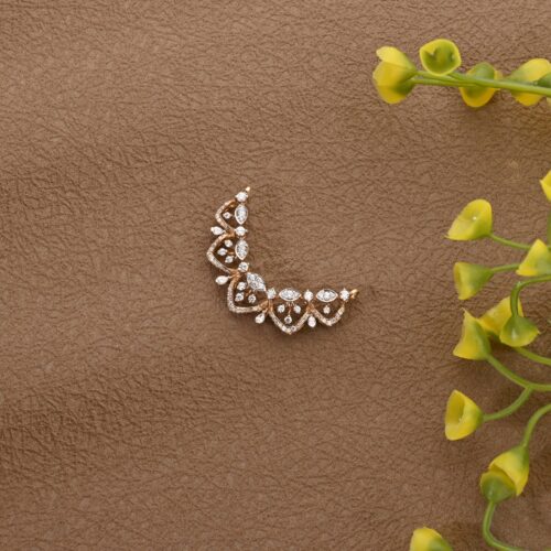 Elegant Diamond M.S. Pendant