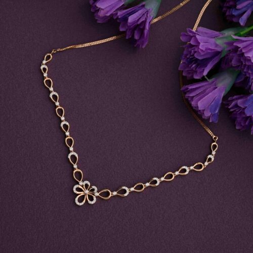 Petals Diamond Necklace