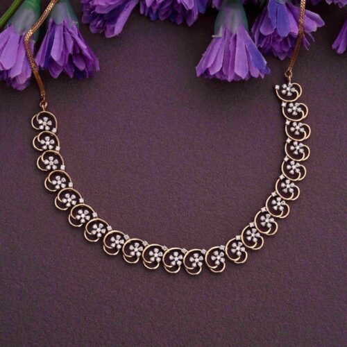 Stylish Diamond Necklace