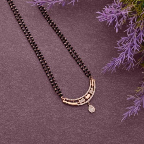 Function Wear Silver Mangalsutra