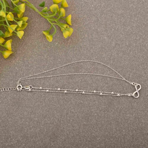 Fancy Silver Neck Chain