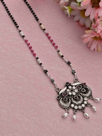 Stylish Silver Mangalsutra