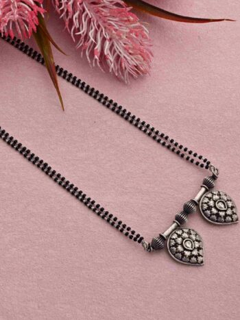 Traditional Silver Mangalsutra