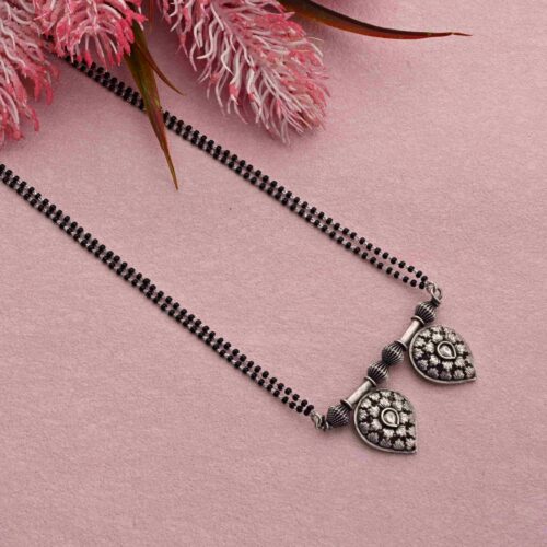 Traditional Silver Mangalsutra