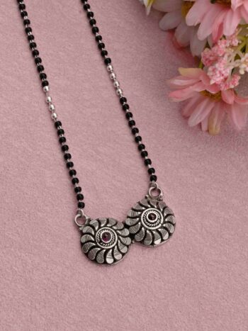 Traditional Silver Mangalsutra