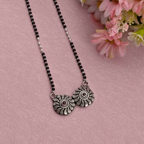 Traditional Silver Mangalsutra
