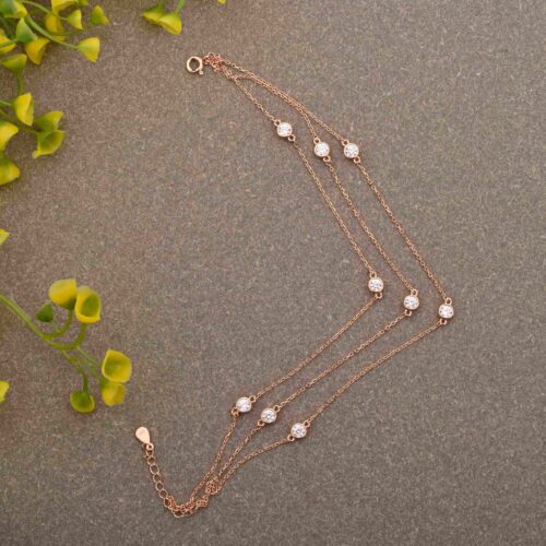 Trendy Silver Anklet