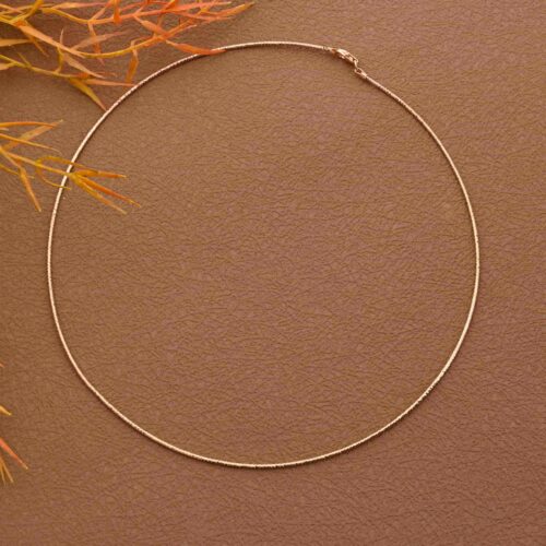 Sleek Silver Fancy Chain