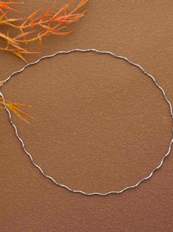 Stylish Sleek Silver Chain