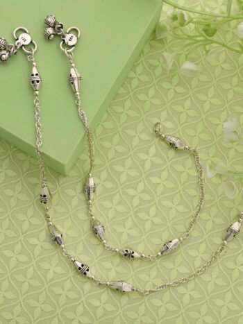 Designer Silver Anklets