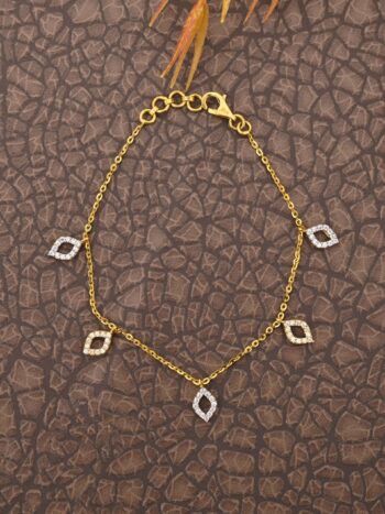 Dangles Gold Bracelet