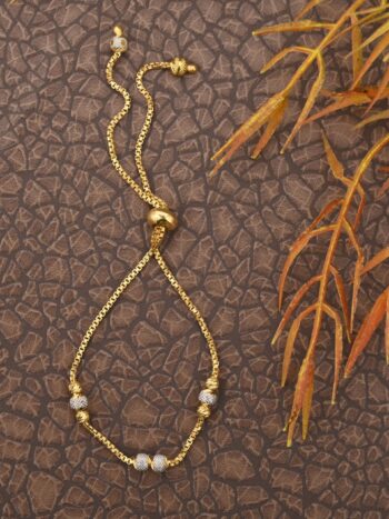 Contemporary Gold Bracelet