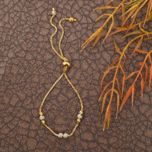 Contemporary Gold Bracelet