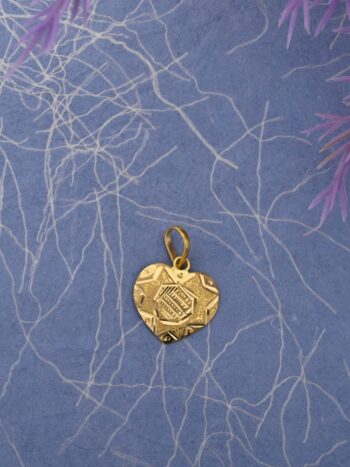 Heart Gold Pendent