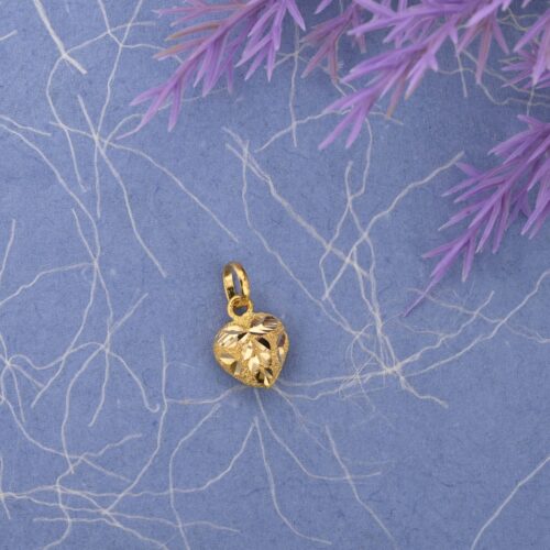 Heavy Heart Gold Pendent