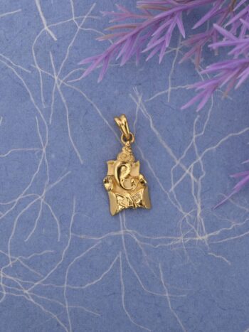 Ganpati Gold Chain Pendant