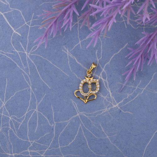 Creative Ganpati Ad Stone Pendant
