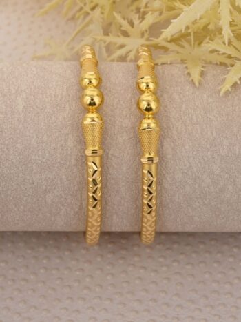 Fancy Goth Gold Bangle