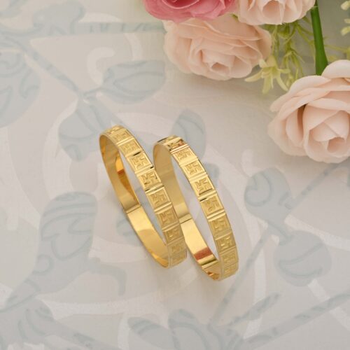 Festive Gold Bangles