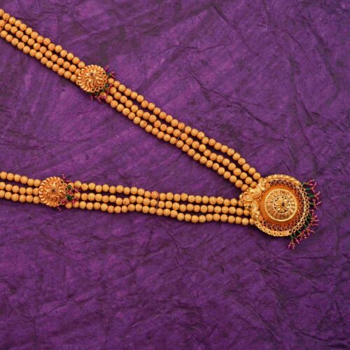 Function Wear Lakhi Gold Necklace