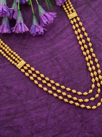 Stylish Lakhi Gold Necklace