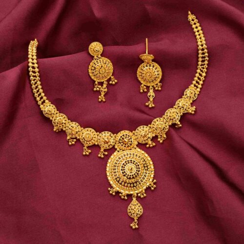 Heavy Calcutti Gold Necklace
