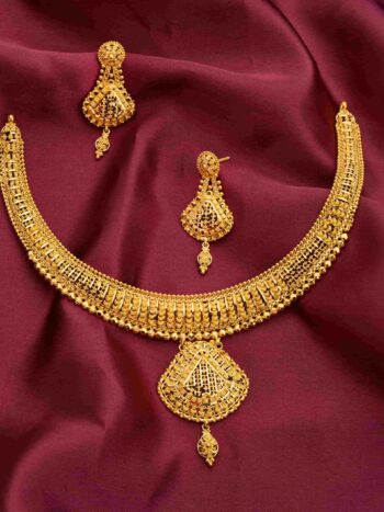 Heavy Calcutti Gold Necklace