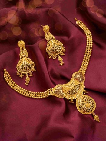 Designer Calcutti Gold Necklace