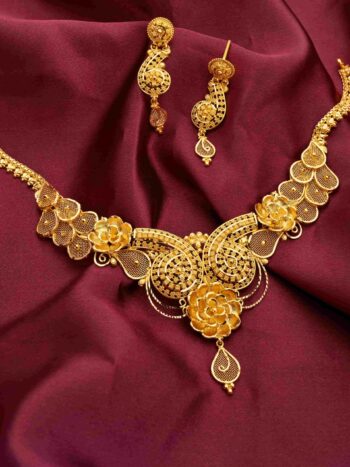 Premium Calcutti Gold Necklace