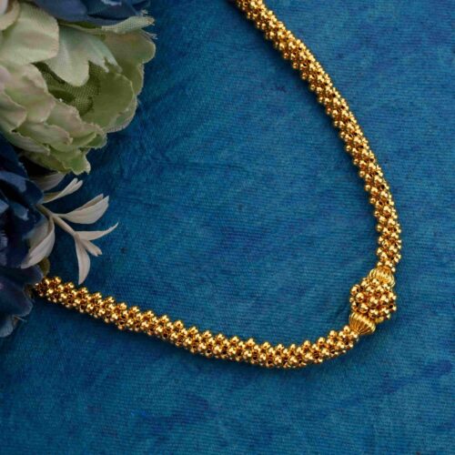 Lakhi Thushi Gold Necklace