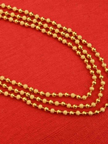 Contemporary Lakhi Gold Necklace
