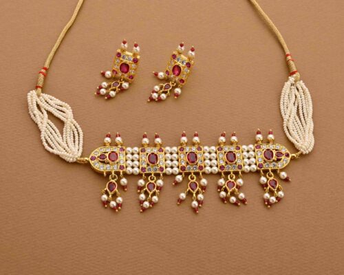 AD Stone Necklace