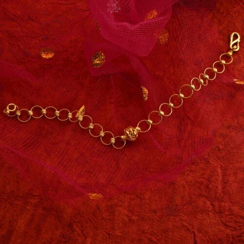 Hollow Gold Bracelet