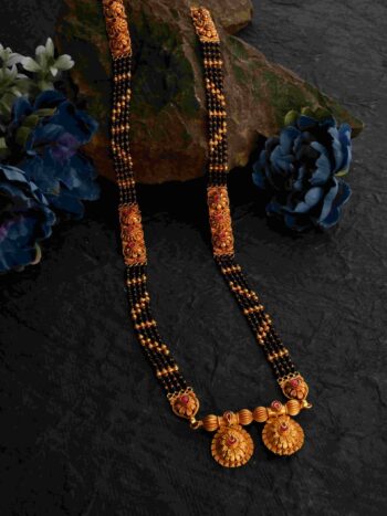 Long Designer Gokak Gold Mangalsutra