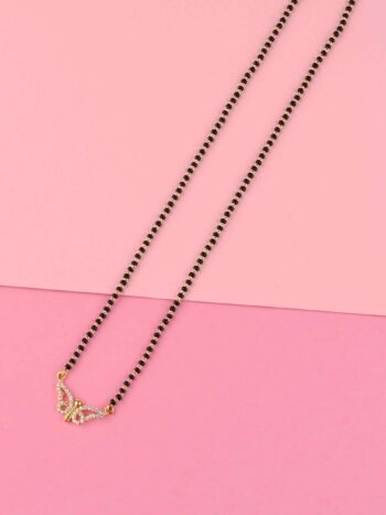Butterfly Shape Gold Mangalsutra
