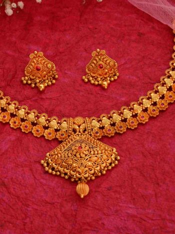 Designer Gokak Gold Necklace