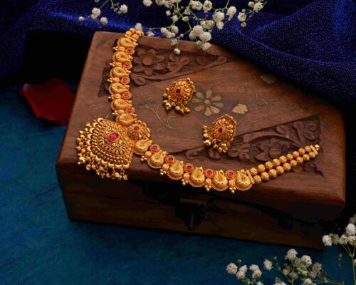 Heavy Gokak Necklace Set