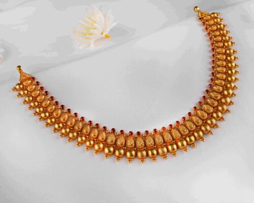 Gokak Gold Necklace Set - Image 2