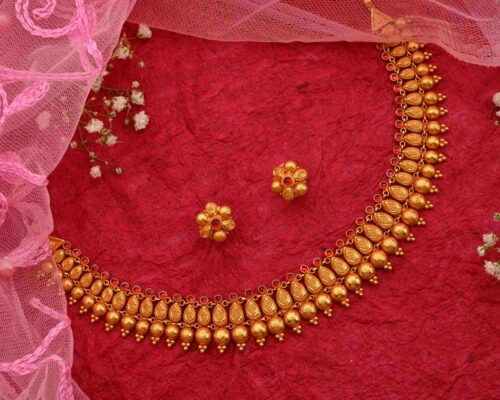 Gokak Gold Necklace Set