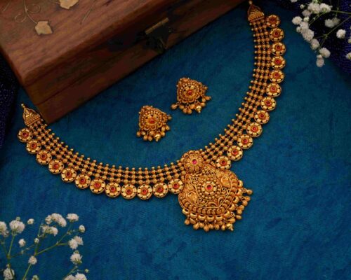 Heavy Gokak Necklace Set