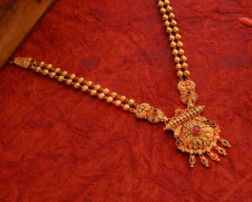 Long Gokak Gold Necklace