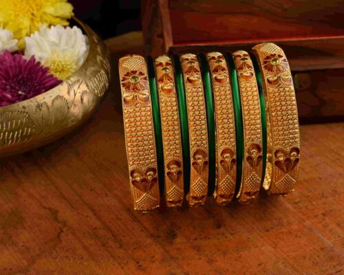 Function Wear Gokak Gold Bangles