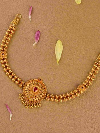 Gokak Chokar Gold Necklace