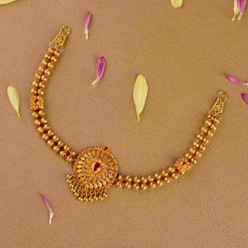 Gokak Chokar Gold Necklace