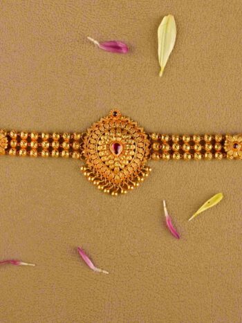 Gokak Chokar Gold Necklace
