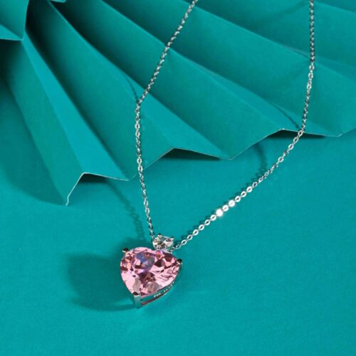 Big Heart Silver Pendant