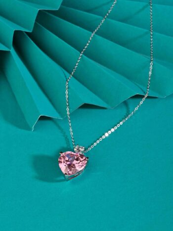 Big Heart Silver Pendant