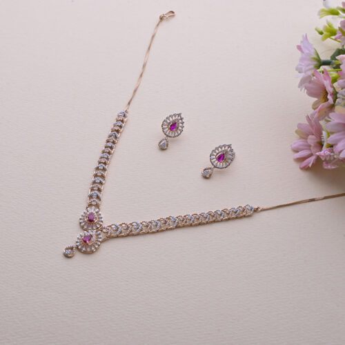 Diamond Necklace 18K